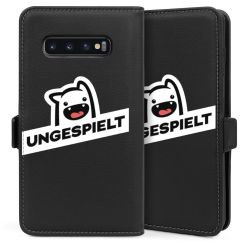 Sideflip mit Lasche schwarz