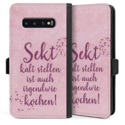 Sideflip mit Lasche schwarz/seiltliche Lasche