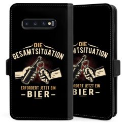 Sideflip mit Lasche schwarz