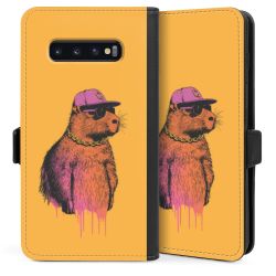 Sideflip with flap  black