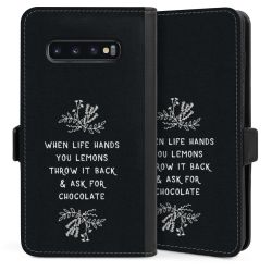 Sideflip with flap black/lateral flap