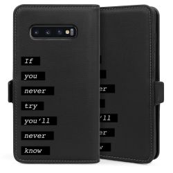 Sideflip with flap  black