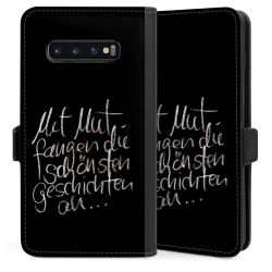 Sideflip mit Lasche schwarz