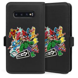 Sideflip with flap black/lateral flap