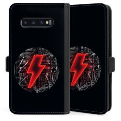 Sideflip mit Lasche schwarz