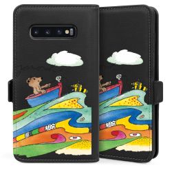 Sideflip with flap black/lateral flap