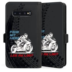 Sideflip mit Lasche schwarz