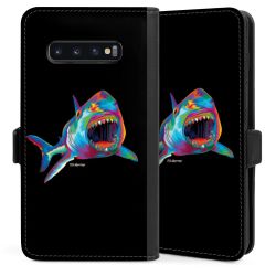 Sideflip with flap black/lateral flap