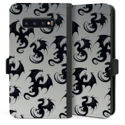 Sideflip with flap black/lateral flap