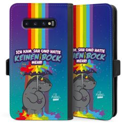 Sideflip mit Lasche schwarz