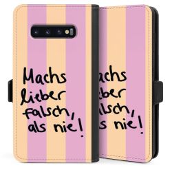 Sideflip mit Lasche schwarz