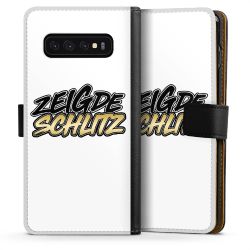 Sideflip mit Lasche schwarz/seiltliche Lasche