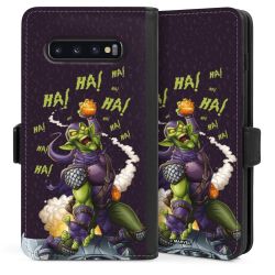 Sideflip with flap black/lateral flap