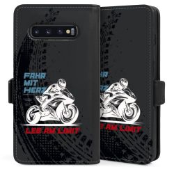 Sideflip mit Lasche schwarz