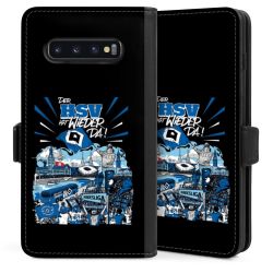 Sideflip mit Lasche schwarz