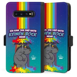 Sideflip mit Lasche schwarz