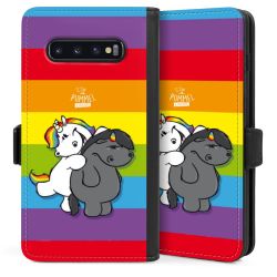 Sideflip mit Lasche schwarz