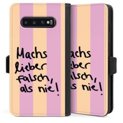 Sideflip mit Lasche schwarz