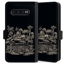 Sideflip mit Lasche schwarz