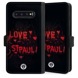 Sideflip mit Lasche schwarz