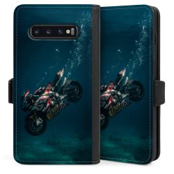 Sideflip mit Lasche schwarz