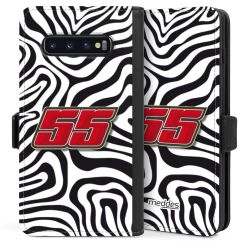 Sideflip mit Lasche schwarz