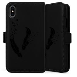 Sideflip Fodral med flap svart