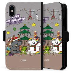 Sideflip mit langer Lasche schwarz