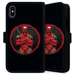 Sideflip Fodral med flap svart