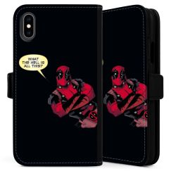 Sideflip Fodral med flap svart