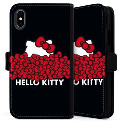 Sideflip mit langer Lasche schwarz