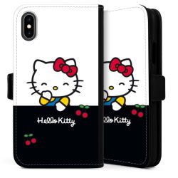 Sideflip mit langer Lasche schwarz