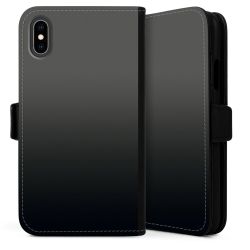 Sideflip mit langer Lasche schwarz