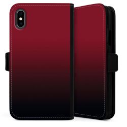 Sideflip mit langer Lasche schwarz