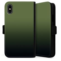 Sideflip mit langer Lasche schwarz