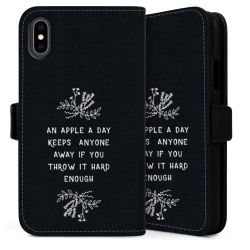 Sideflip Fodral med flap svart