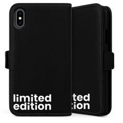 Sideflip Fodral med flap svart