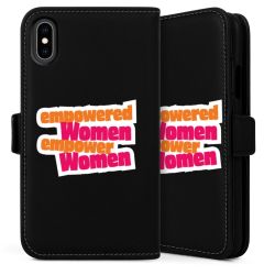 Sideflip Fodral med flap svart