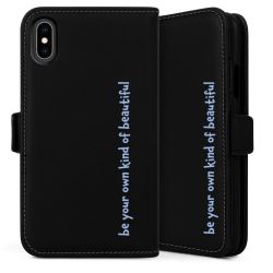 Sideflip Fodral med flap svart