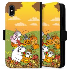 Sideflip mit langer Lasche schwarz