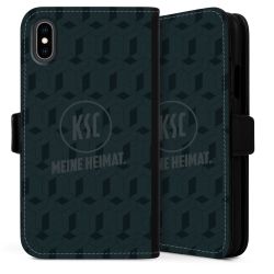 Sideflip mit langer Lasche schwarz