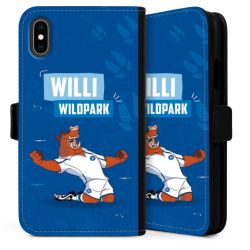 Sideflip mit langer Lasche schwarz