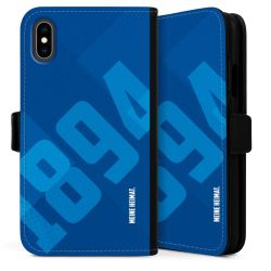 Sideflip mit langer Lasche schwarz