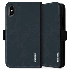 Sideflip mit langer Lasche schwarz