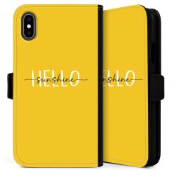 Sideflip Fodral med flap svart