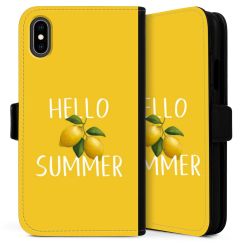 Sideflip Fodral med flap svart