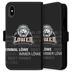 Sideflip mit langer Lasche schwarz