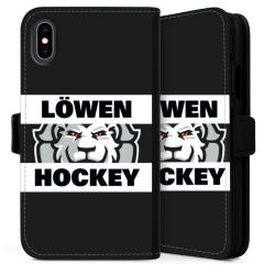 Sideflip mit langer Lasche schwarz