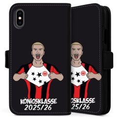 Sideflip mit langer Lasche schwarz