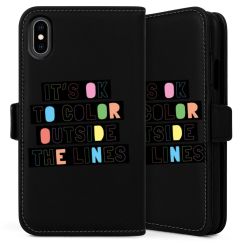 Sideflip Fodral med flap svart